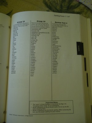 Spelling List 4th Grade Abeka - abeka spelling 4th grade list 12 my