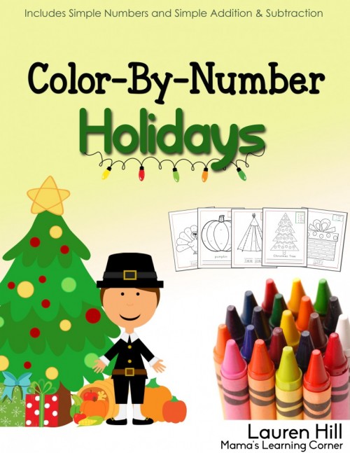 Color-By-Number Worksheets from Mama’s Learning Corner – Review thumbnail