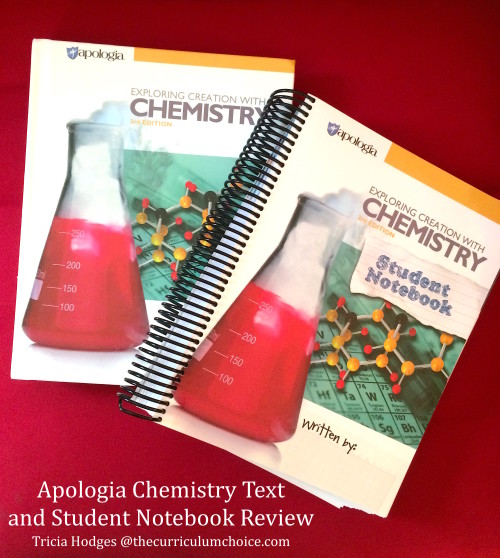 Apologia Exploring Creation With Chemistry Review The Curriculum Choice