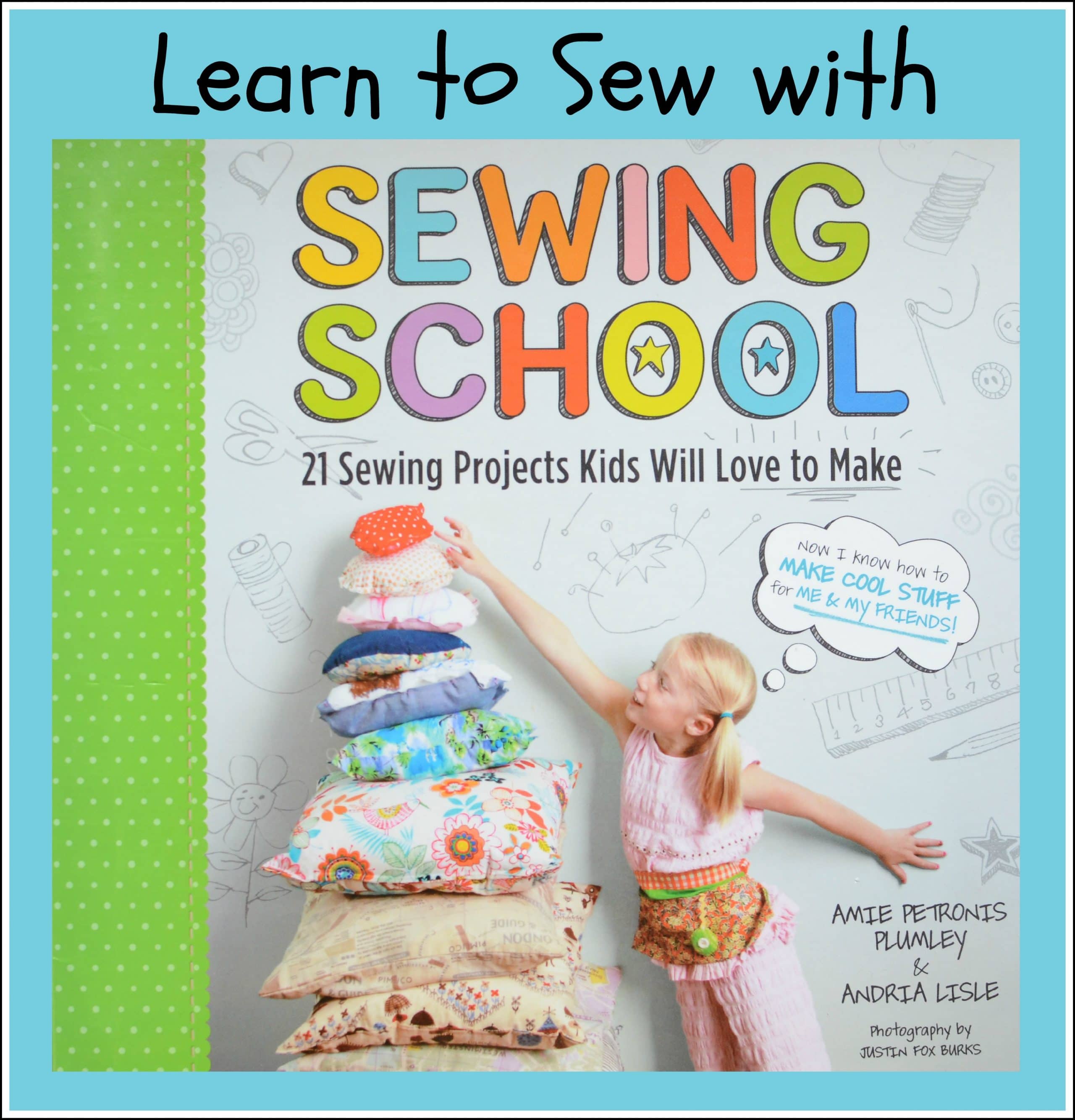 Sewing for preschoolers. Kids learn to sew. Sewing crafts for kids