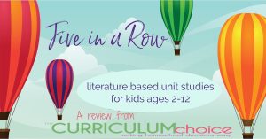 Five in a Row is a Charlotte Mason style, literature based, unit study curriculum for kids ages 2-12.