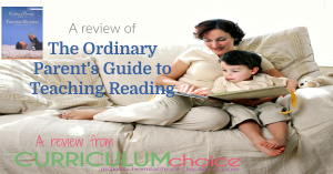 The Ordinary Parent's Guide to Teaching Reading is simple and effective phonics program for teaching kids to read without having to write. A review from The Curriculum Choice