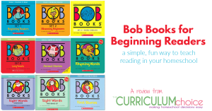 Bob Books first reader series is designed to make helping your child learn to read simple and straightforward, with short words and simple phonics. A review from The Curriculum Choice