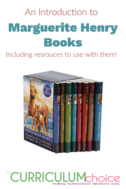 An Introduction to Marguerite Henry Books with resources to use with them. Read these delightful stories and learn about horses, cats, and donkeys and more!