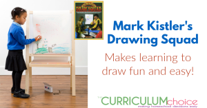 Draw Squad makes learning to draw fun. Thirty lessons peppered with jokes, tips, and slogans, and organized in easy-to-follow steps. A review from The Curriculum Choice