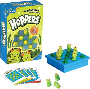 Hoppers logic game for kids
