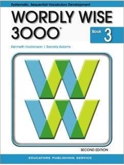 Wordly Wise 3000 is a vocabulary program for kids in grades K-12) that provides vocabulary instruction to develop the link between vocabulary and reading comprehension. It is available in both print and digital formats.