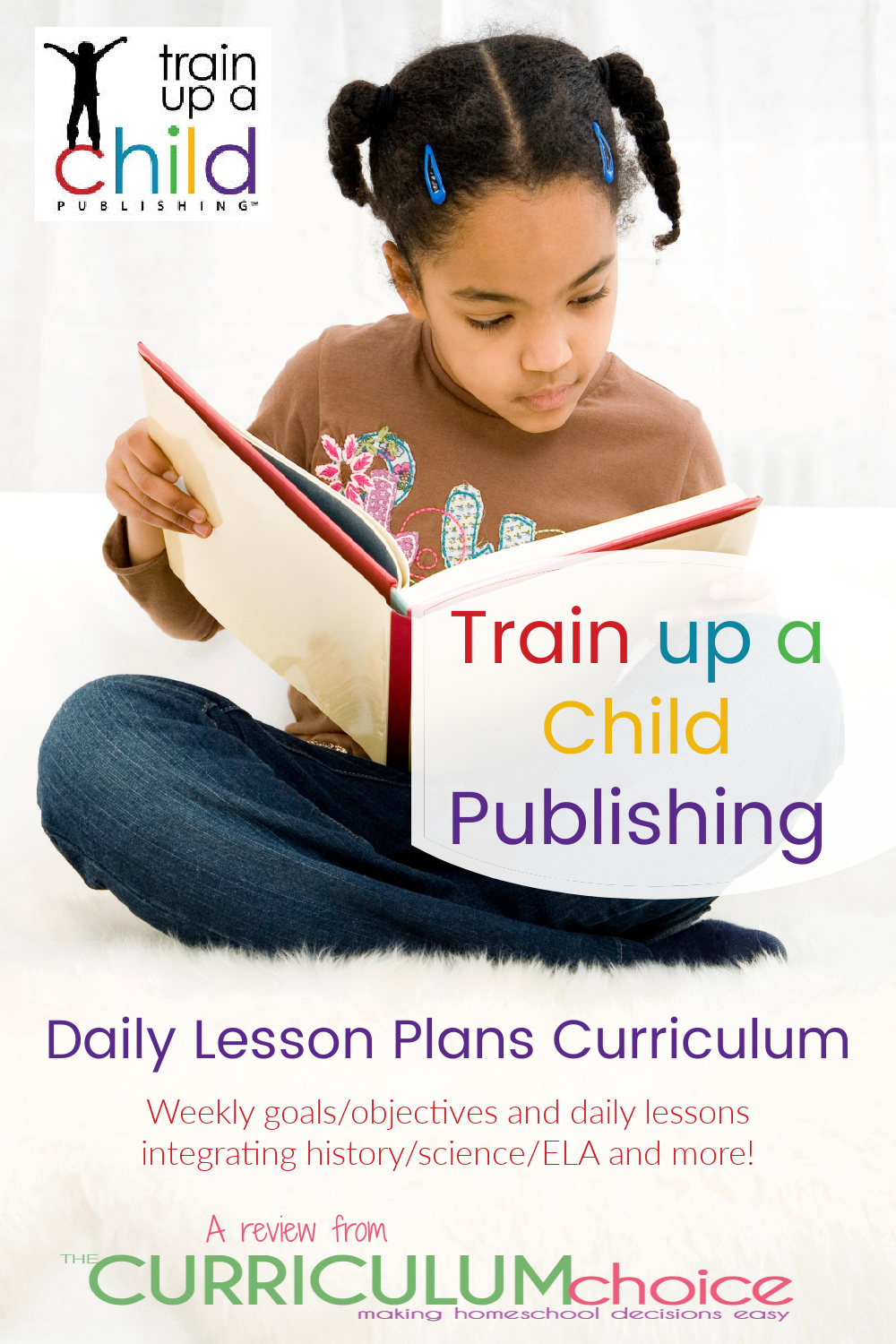 Train up a Child Publishing is a literature based Charlotte Mason approach to homeschooling. The Daily Lesson Plans are already-planned-in-advance and are written for specific grade levels. They include weekly goals and objectives for each subject and include daily lessons  integrating the studies of history, science (K-8), language arts, fine arts, and projects. A review from The Curriculum Choice.