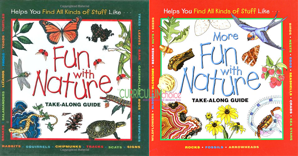 Take-Along Nature Guides - easy on-the-go guides for exploring, and identifying all kinds of creatures and plants with fun activities too! A review from The Curriculum Choice