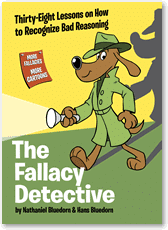 The children study logic every year from about age 11 and on. Some years it’s a great learning experience, and some years it’s fun. When we study The Fallacy Detective by Nathaniel Bluedorn and Hans Bluedorn, it’s both.