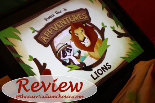 Ranger Rick Jr. AppVentures Lion Review