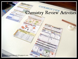 chemistry review- Gentle Shepherd