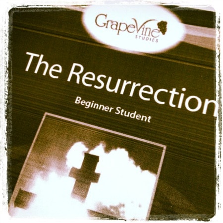 Grapevine Studies "The Resurrection" Review and Giveaway