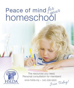 Free HSLDA Membership for Parents of Preschoolers