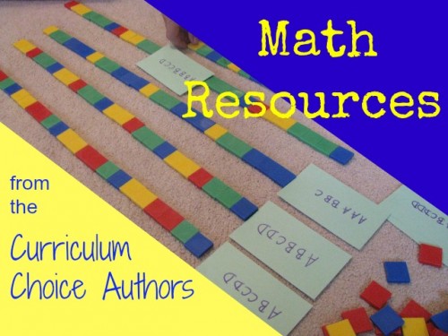 Math Resources from the Authors at the Curriculum Choice