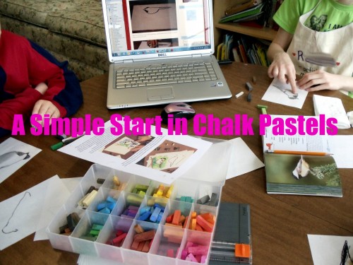 Blog She Wrote: Simple Start in Chalk Pastels