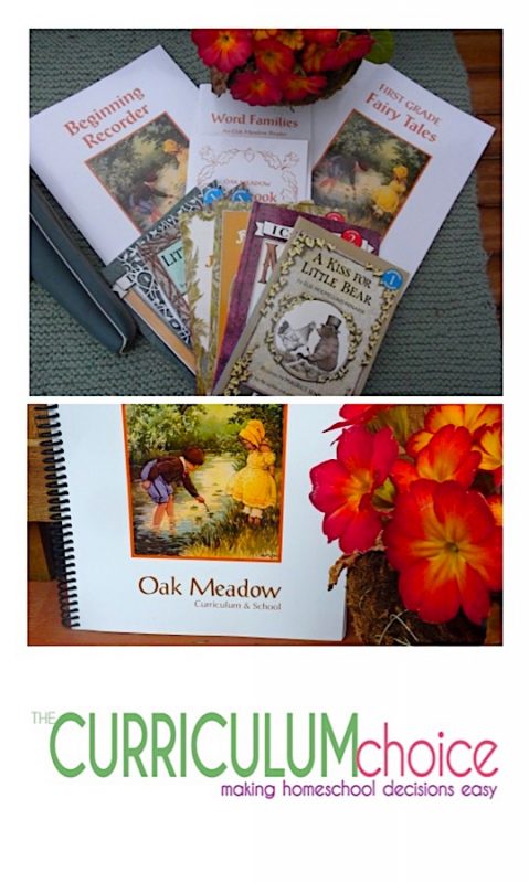 Oak Meadow is a creative, project based curriculum for your younger ones. I was delighted when I found Oak Meadow First Grade. It is full of hands on activities, beautiful art, and lots of resources. The Oak Meadow introduction spoke of developing the whole child: head, hands and heart.