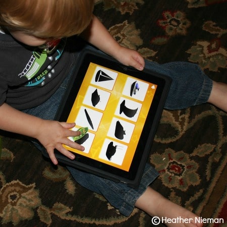 {Review} Trucks and Shadows Preschool Learning App | Curriculum Choice