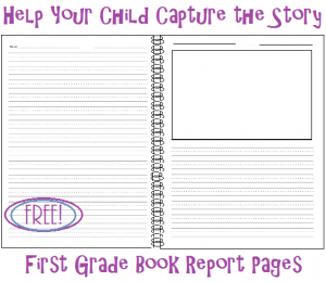 book report pages pic