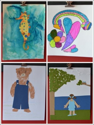 Completed Art Projects from Storybook Art