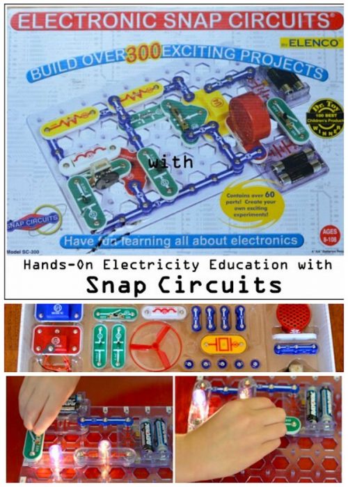 SNAP CIRCUIT HOME LEARNING ELECTRONIC FUN W/CASE