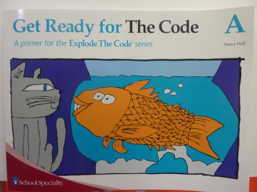 The first in the Kindergarten series from Explode the Code.