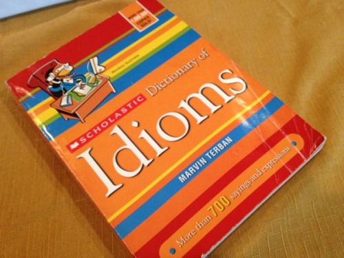 Review of Scholastic's Idioms Dictory at www.thecurriculumchoice.com