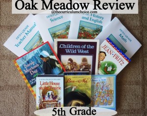Oak Meadow Review - Complete Fifth Grade Package www.thecurriculumchoice.com