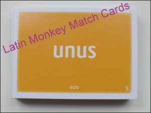 Song School Latin 2 Monkey Match Cards