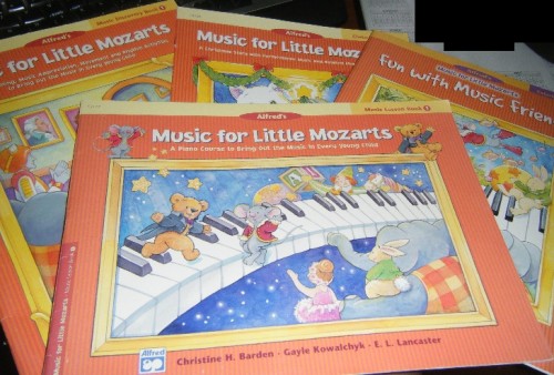 Homeschool Preschool Piano with Music for Little Mozarts