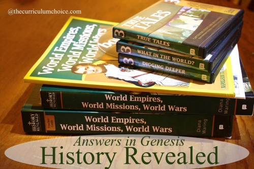 (with giveaway!) Answers in Genesis - History Revealed by Diana Waring review www.thecurriculumchoice.com