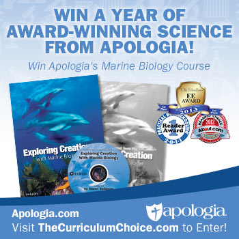 Win a year of science from Apologia www.thecurriculumchoice.com