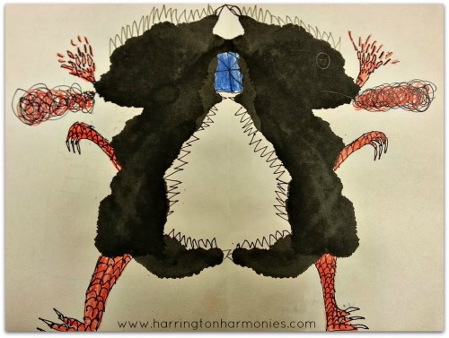 Inkblot art | The Curriculum Choice