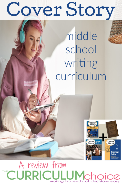 Cover Story Writing Curriculum for Middle School is a full English curriculum including writing, literature, critical thinking, grammar & more!