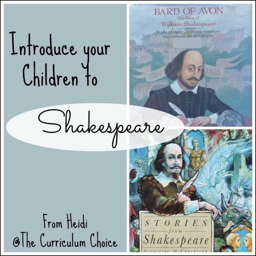 Do you hesitate to introduce Shakespeare's plays because your children aren't old enough? Let me encourage you to introduce your children to Shakespeare.