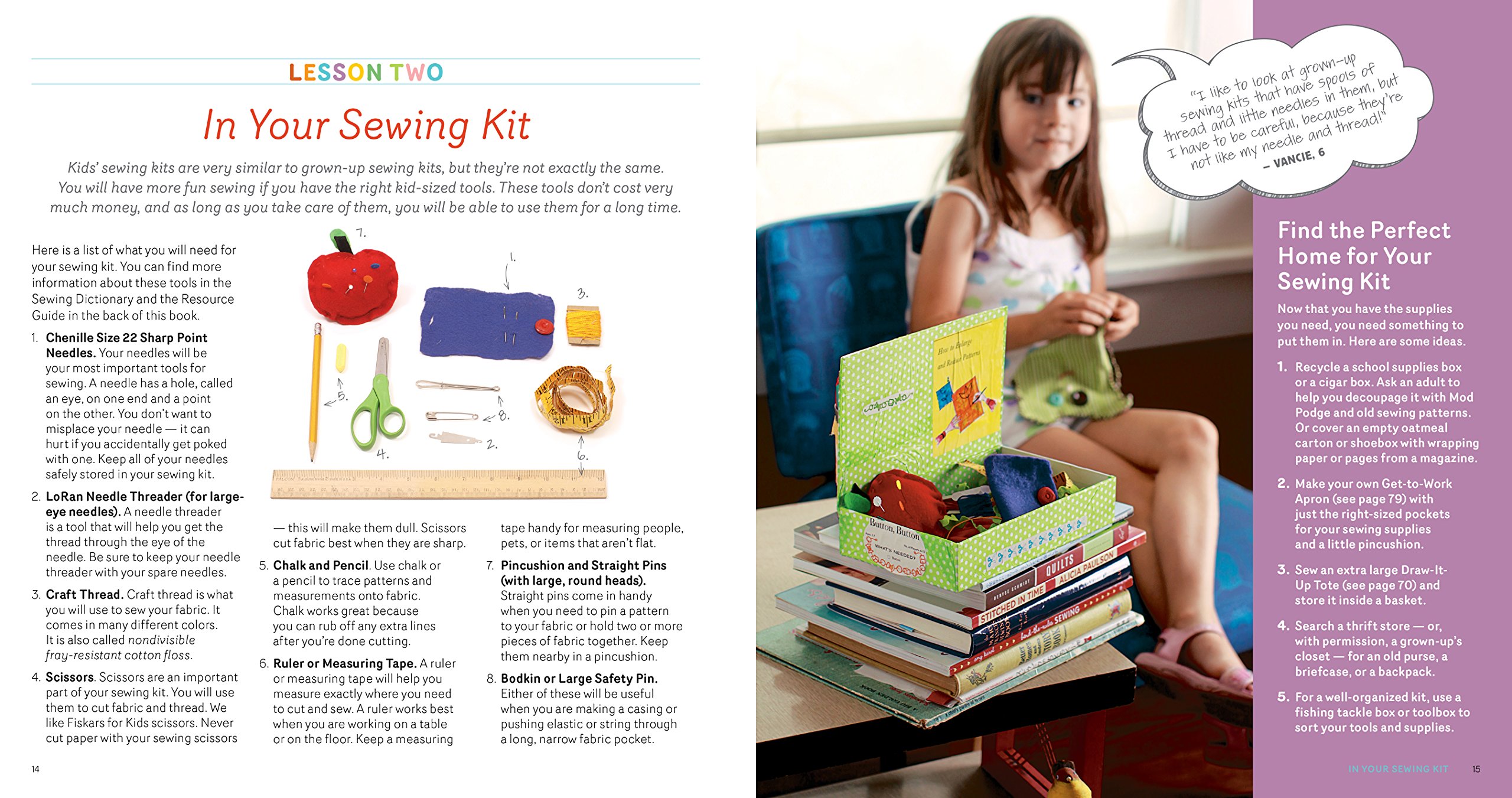 Learning to Sew with Sewing School {a Review} - The Curriculum Choice