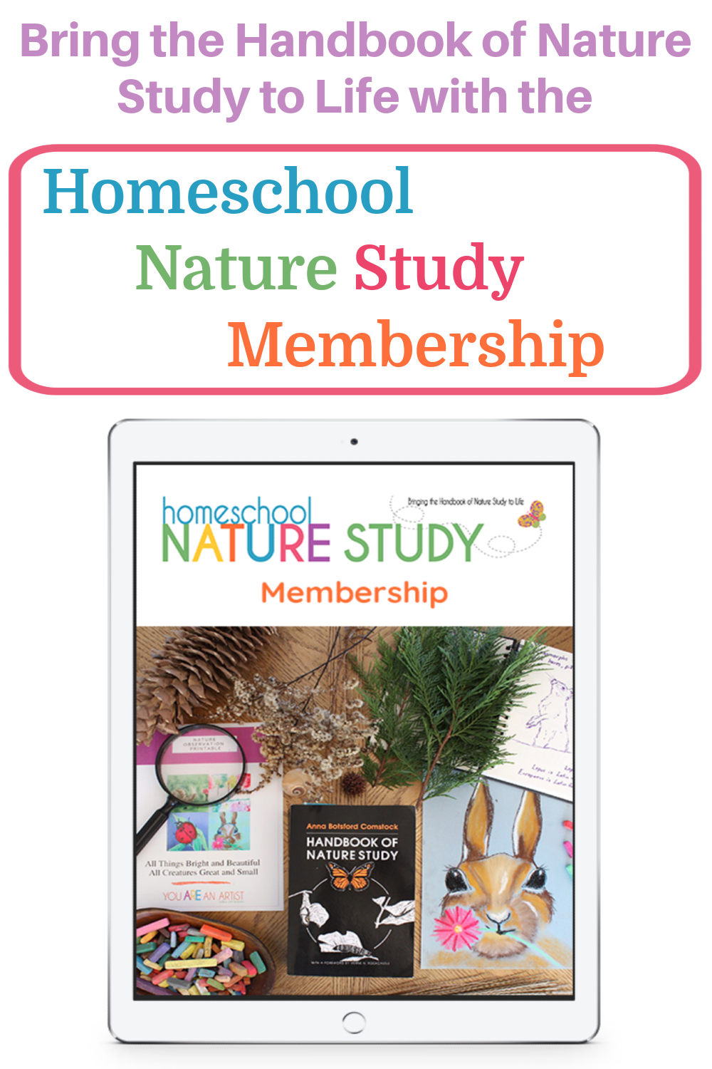 Check out the NEW Homeschool Nature Study website and membership! Where the Handbook of Nature Study is brought to life!