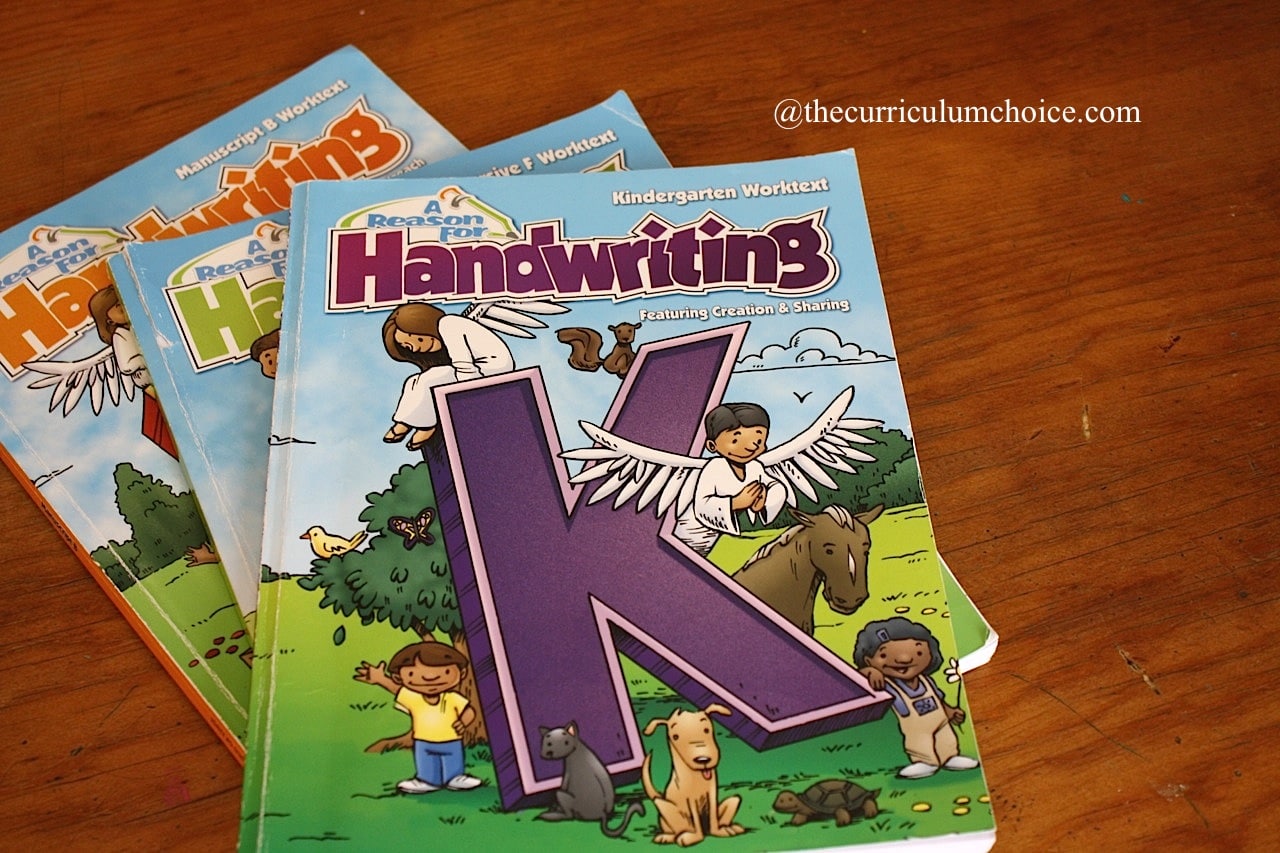 A Reason for Handwriting Review The Curriculum Choice