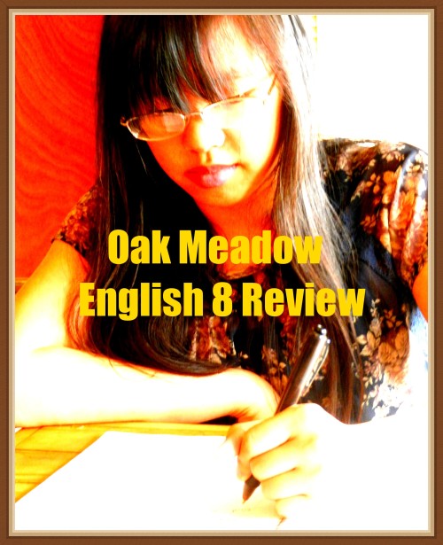 Oak Meadow English 8 Review at The Curriculum Choice - Oak Meadow English 8 is all about introducing the components of good literature to your middle schooler. As a family, we had been using Oak Meadow curriculum for English and history for many years.