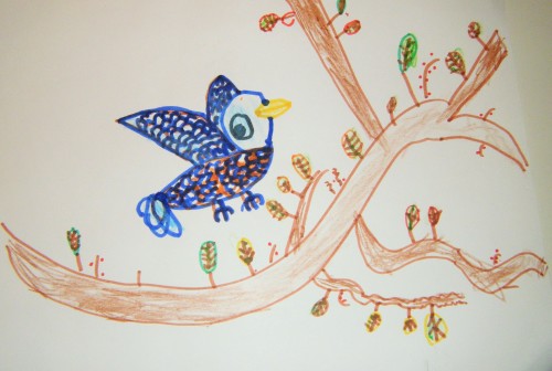 Drawing with Children - bird pic
