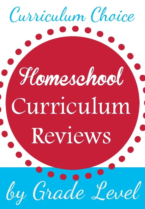 The authors of the Curriculum Choice have pulled together grade specific reviews for you!