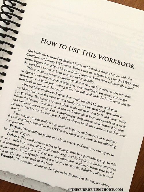 Constitutional Literacy How to Use this Workbook