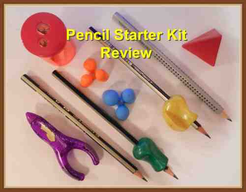 Starter Pencil Kit by Draw Your World - review at The Curriculum Choice. Pencil Grips and Aids