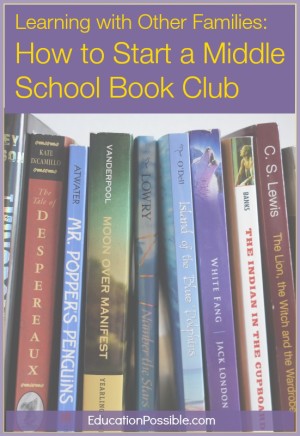 How to Start a Middle School Book Club