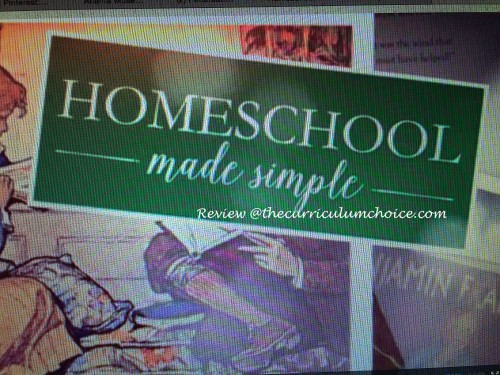 Homeschool Made Simple - Review at thecurriculumchoice.com