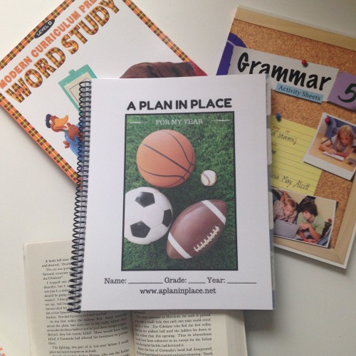 A Plan in Place Homeschool Planners