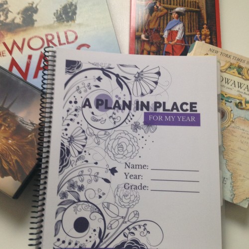 A Plan in Place Planners for Homeschool