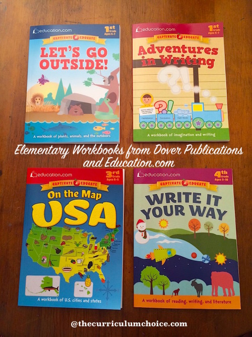 Elementary Workbooks from Dover Publications and Education.com