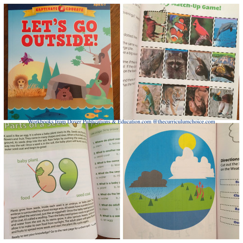 Let's Go Outside Workbook from Dover Publications and Education.com