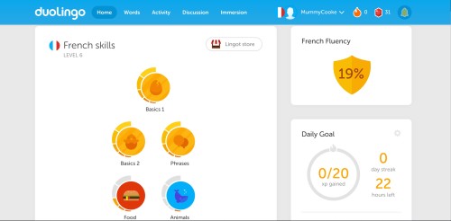 DuoLingo Review - It’s a free website dedicated to helping you learn one of many foreign languages. Sign-up is free, use is free. Mobile compatible. I’ve found the programme quite addictive at times, crazy but true! It’s really inspired me to get cracking on learning that second language.